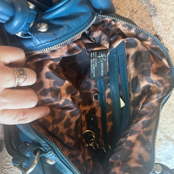 B. Markowski teal shoulder bag - Picture 2 of 3